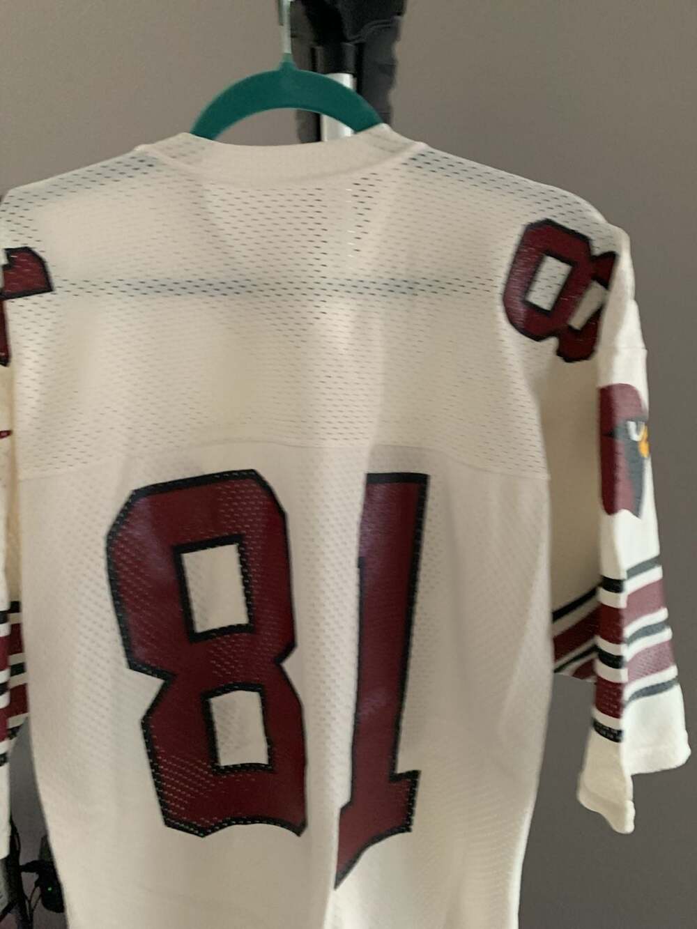 Vintage St. Louis Cardinals #81 Football Jersey Sand-Knit - Picture 6 of 8